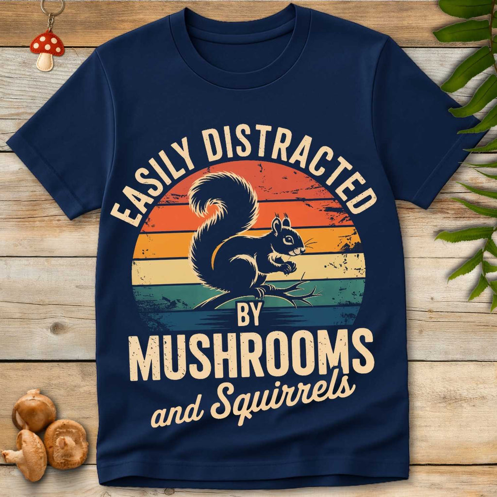 Mushroom Squirrel Tee