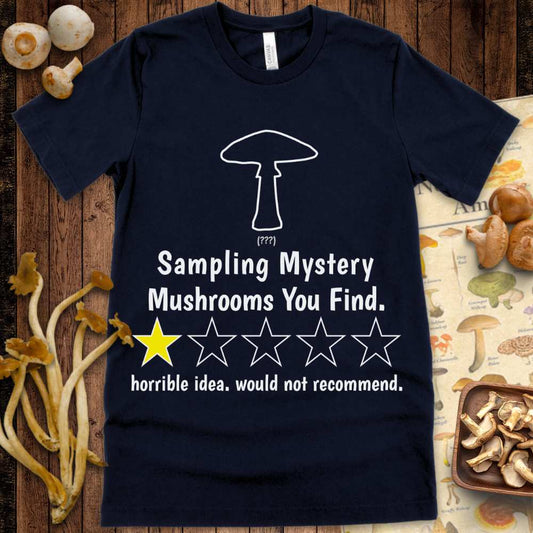 Sampling Mushrooms 1 Star Tee