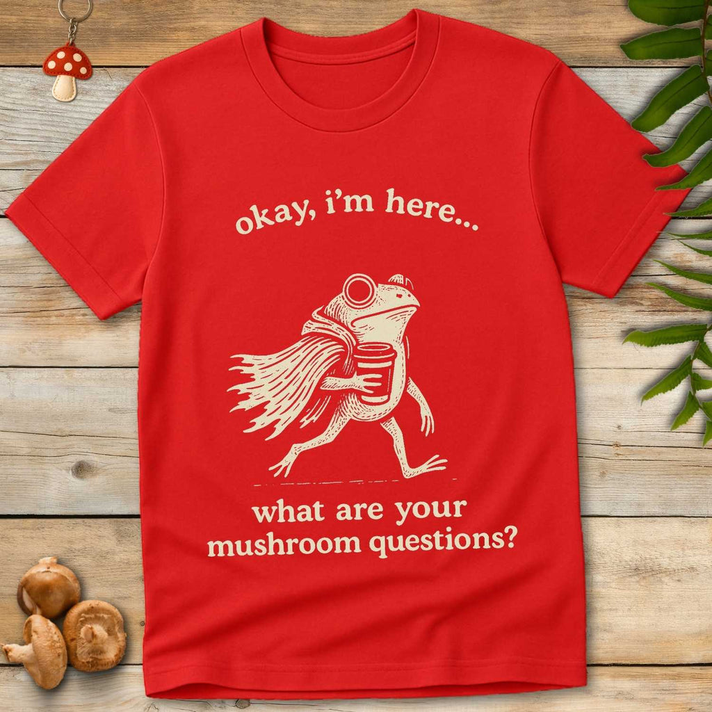 Mushroom Questions Tee