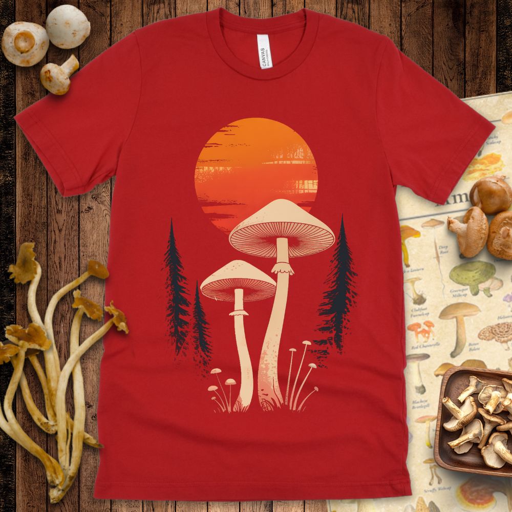 Sunset Spore Scene Tee
