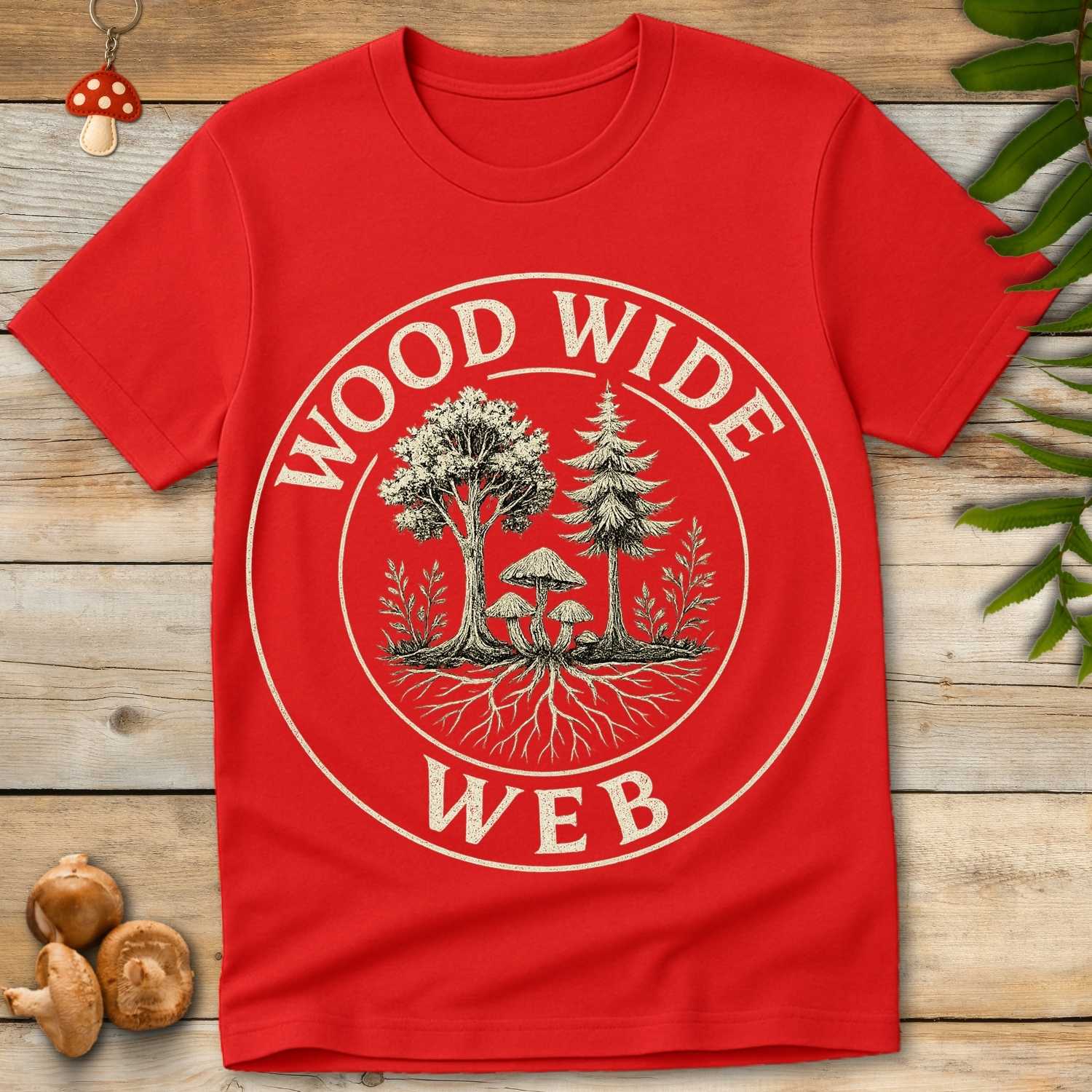 Wood Web Tee
