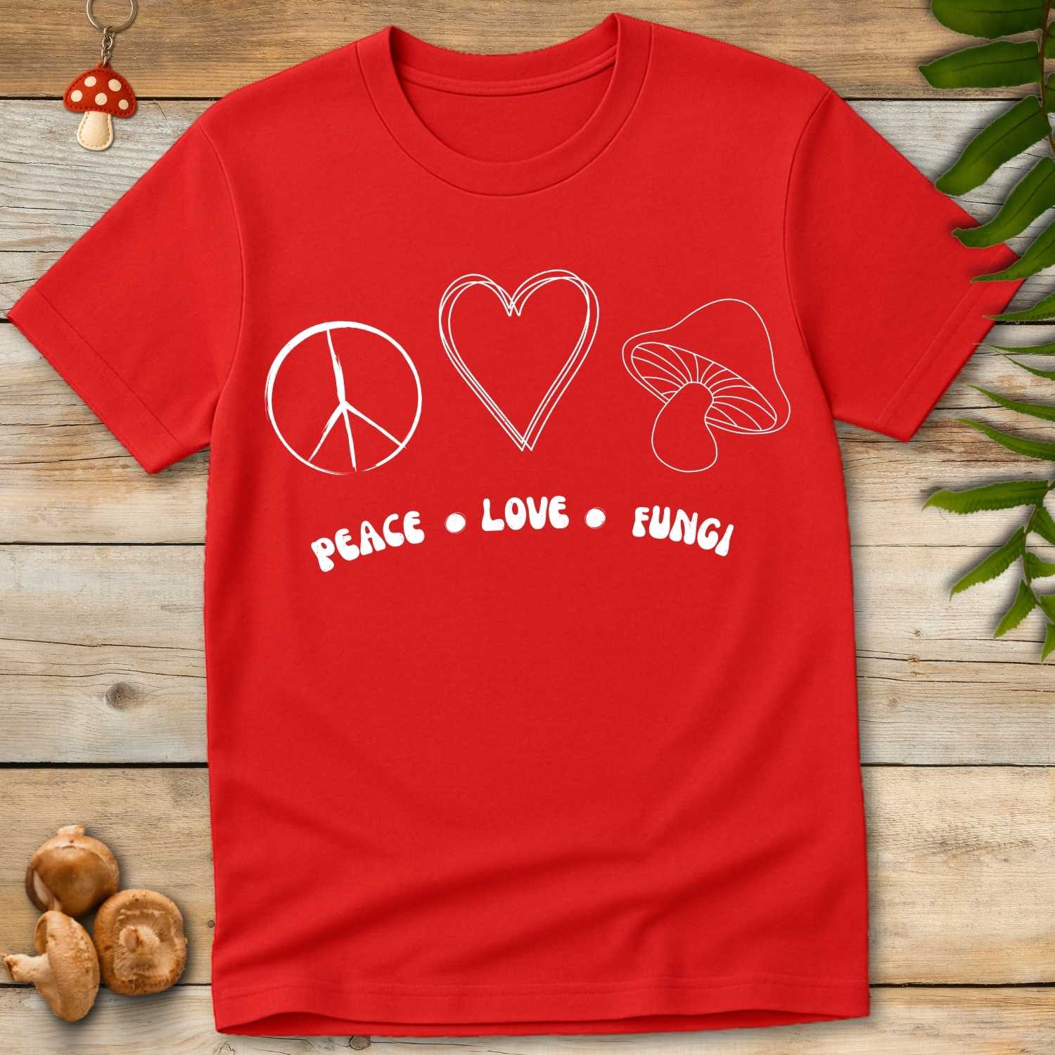 Peace Love Fungi Tee