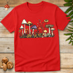 Line Art Fungi Fauna Tee