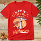 Life With Mushrooms Tee