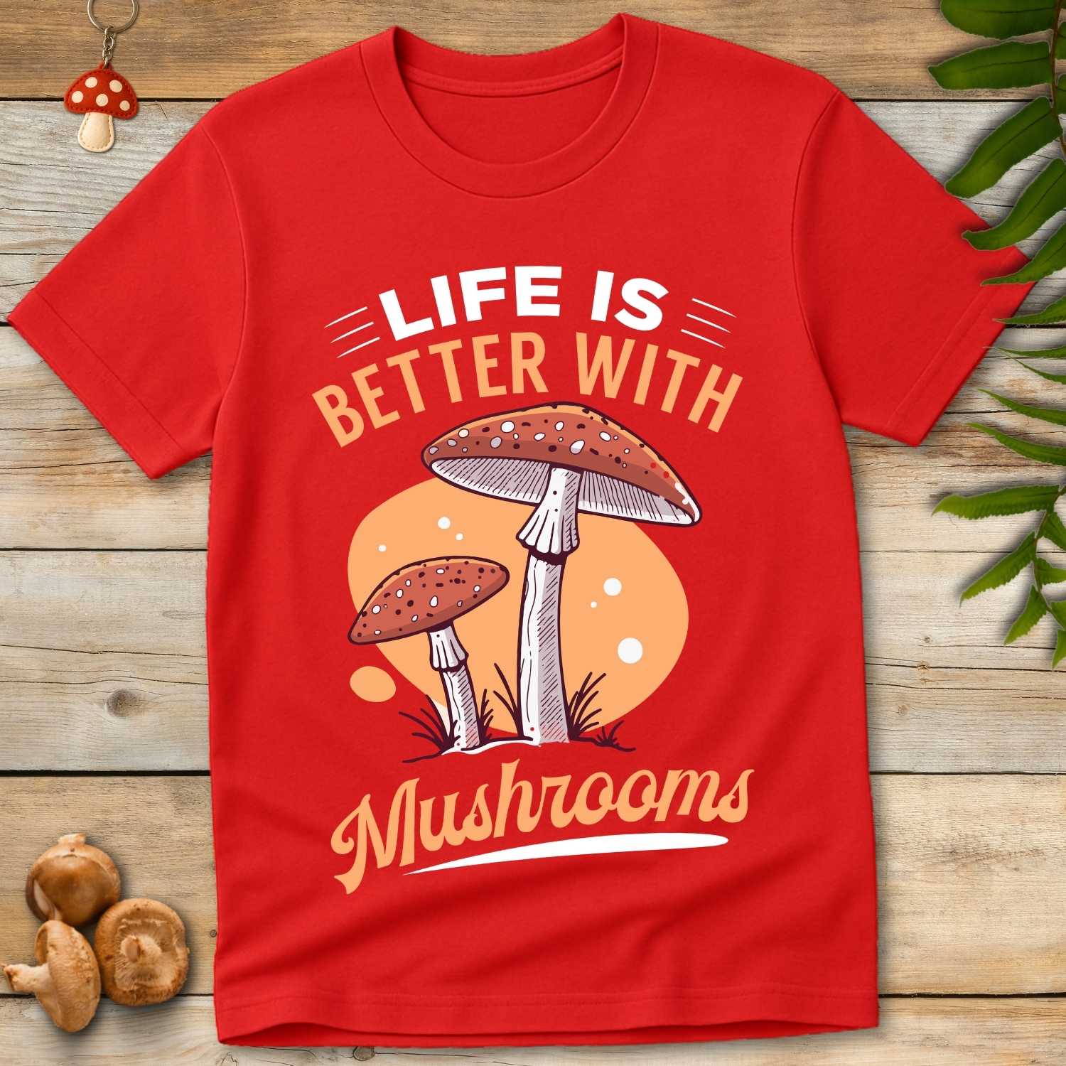 Life With Mushrooms Tee