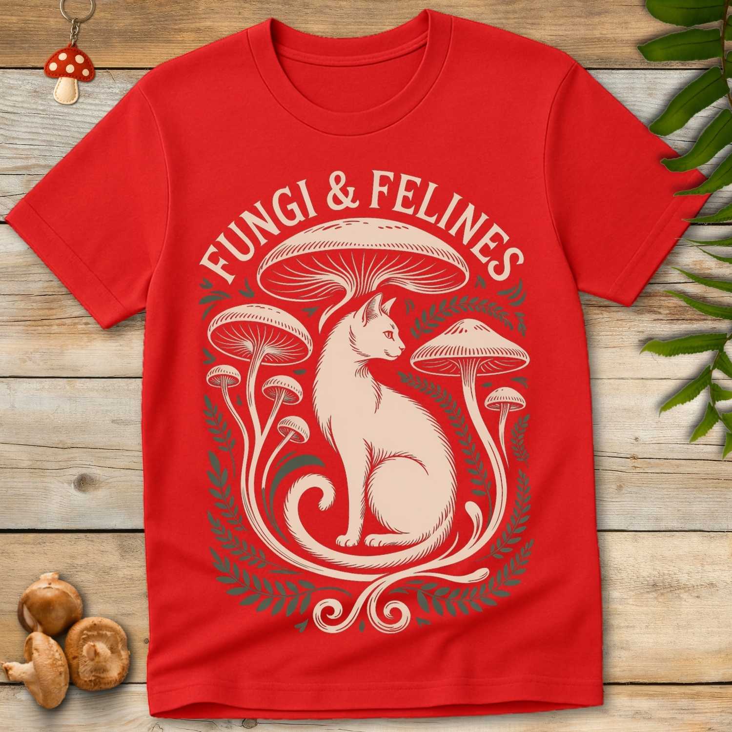 Fungi Feline Tee