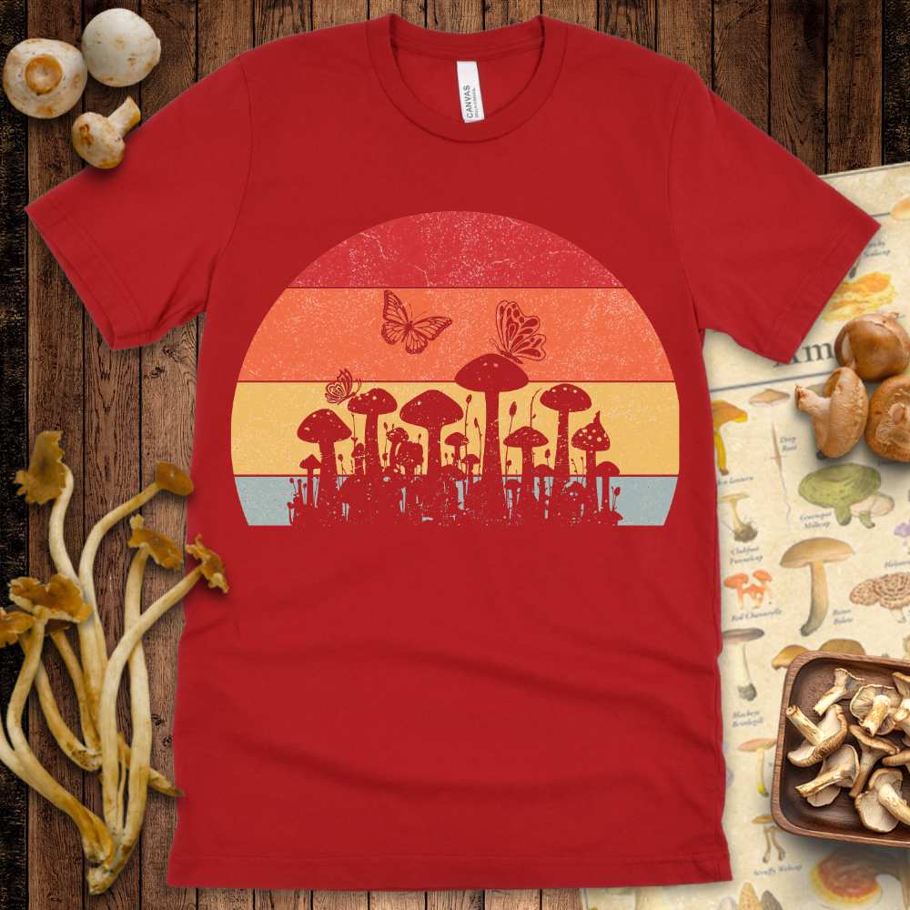 Sunset Butter Flies Tee