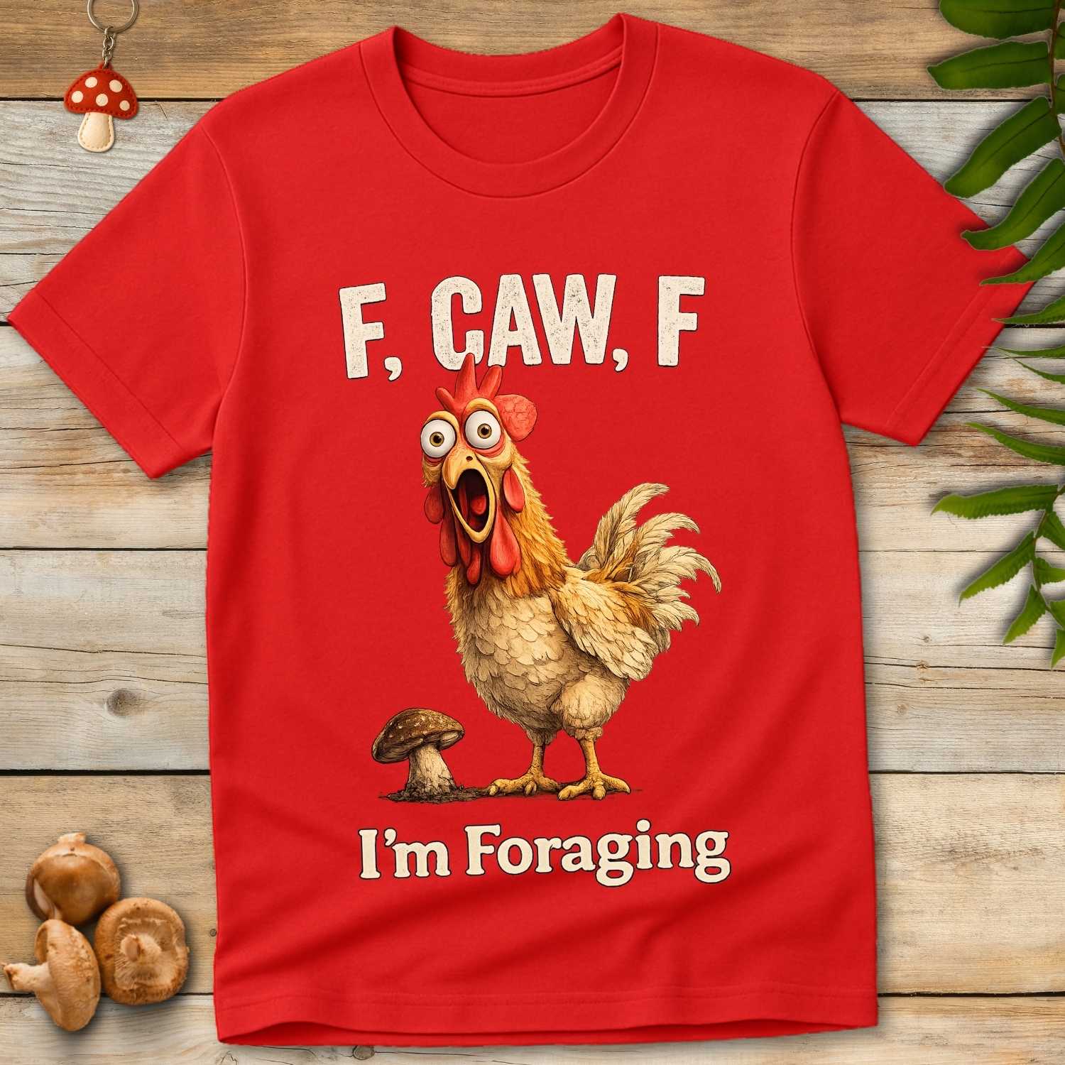 F, Caw Foraging Tee