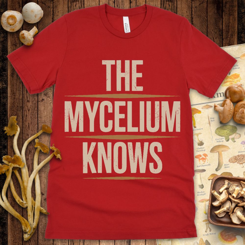 Mycelium Knows Tee