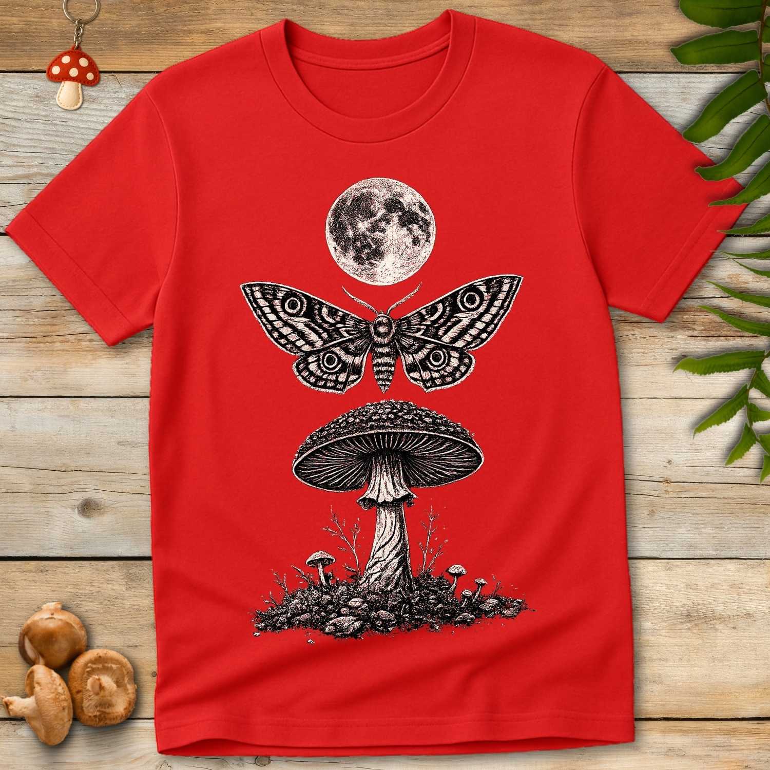 Moth Moonshroom Tee