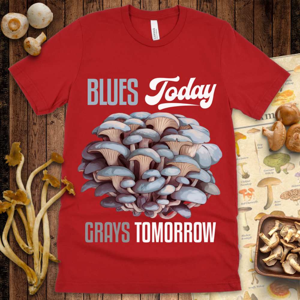 Blues Today Grays Tee