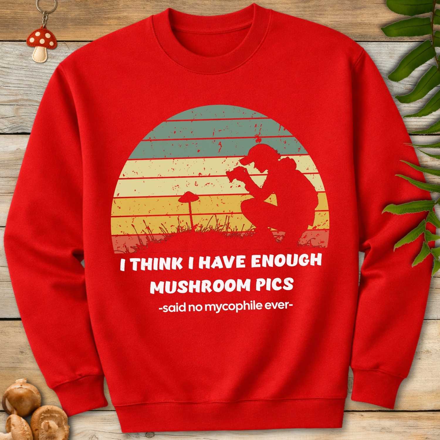 Mushroom Pics Sweatshirt