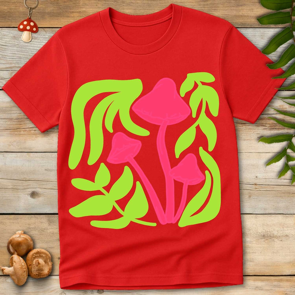 Mushroom Design Tee