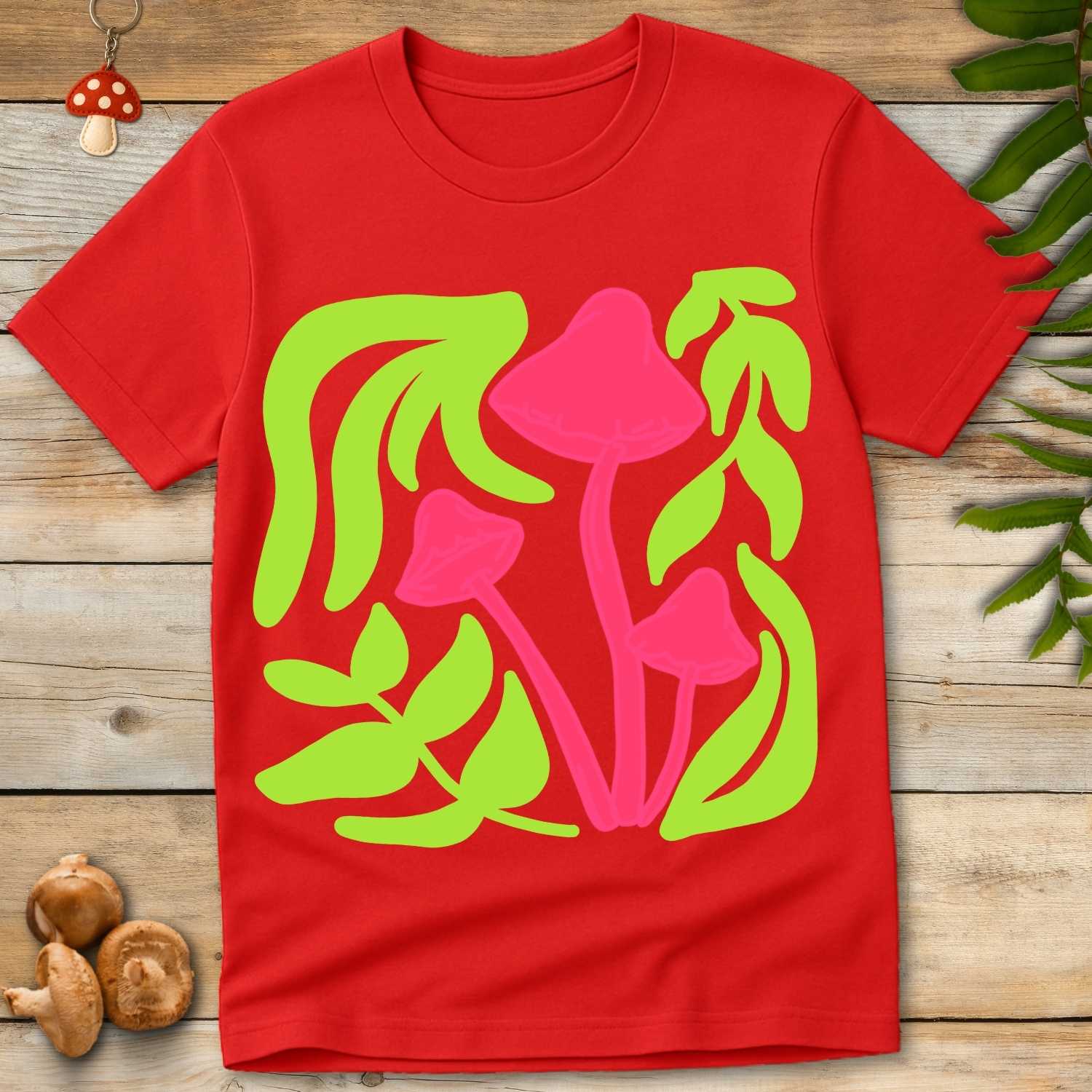 Mushroom Design Tee