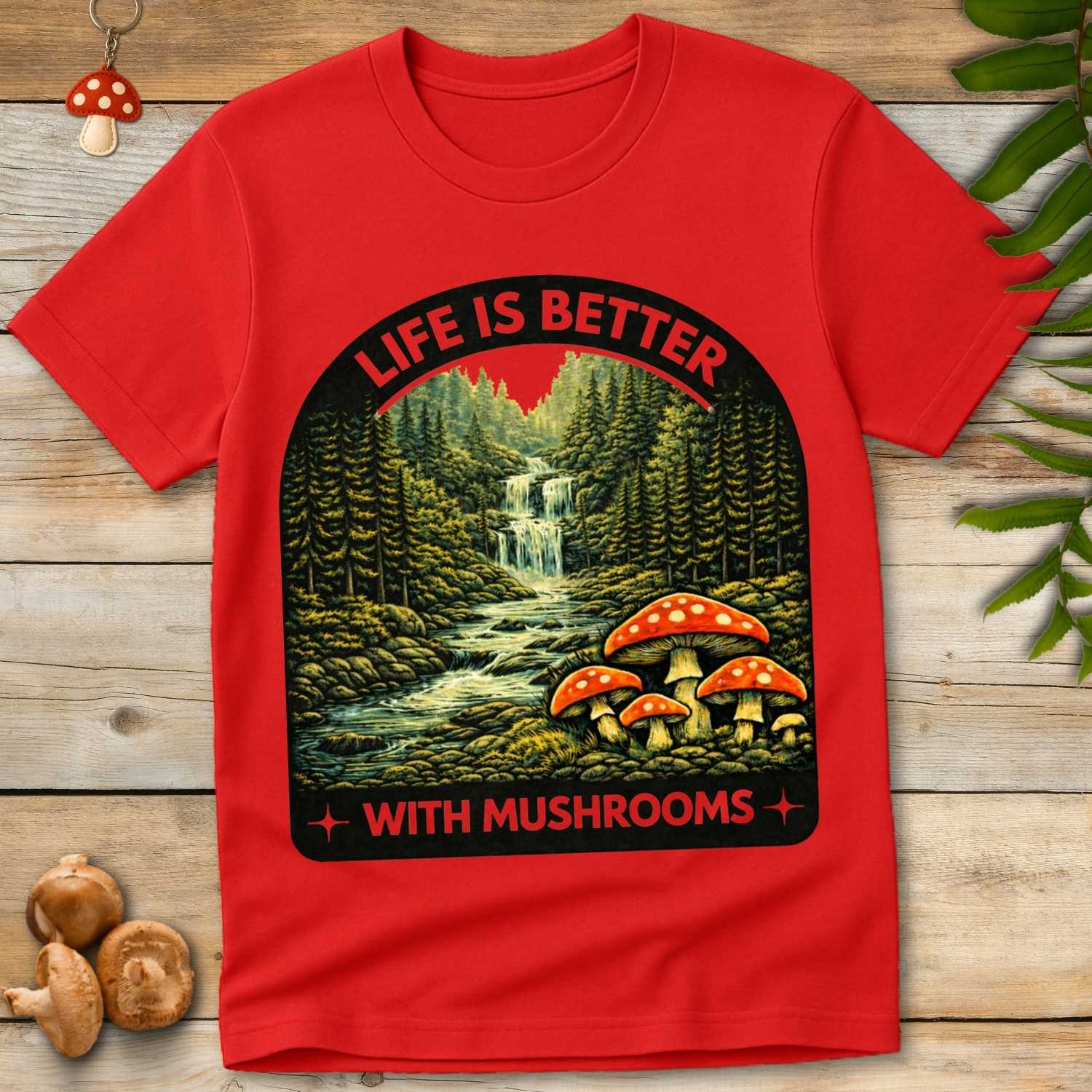 Better With Mushrooms Tee