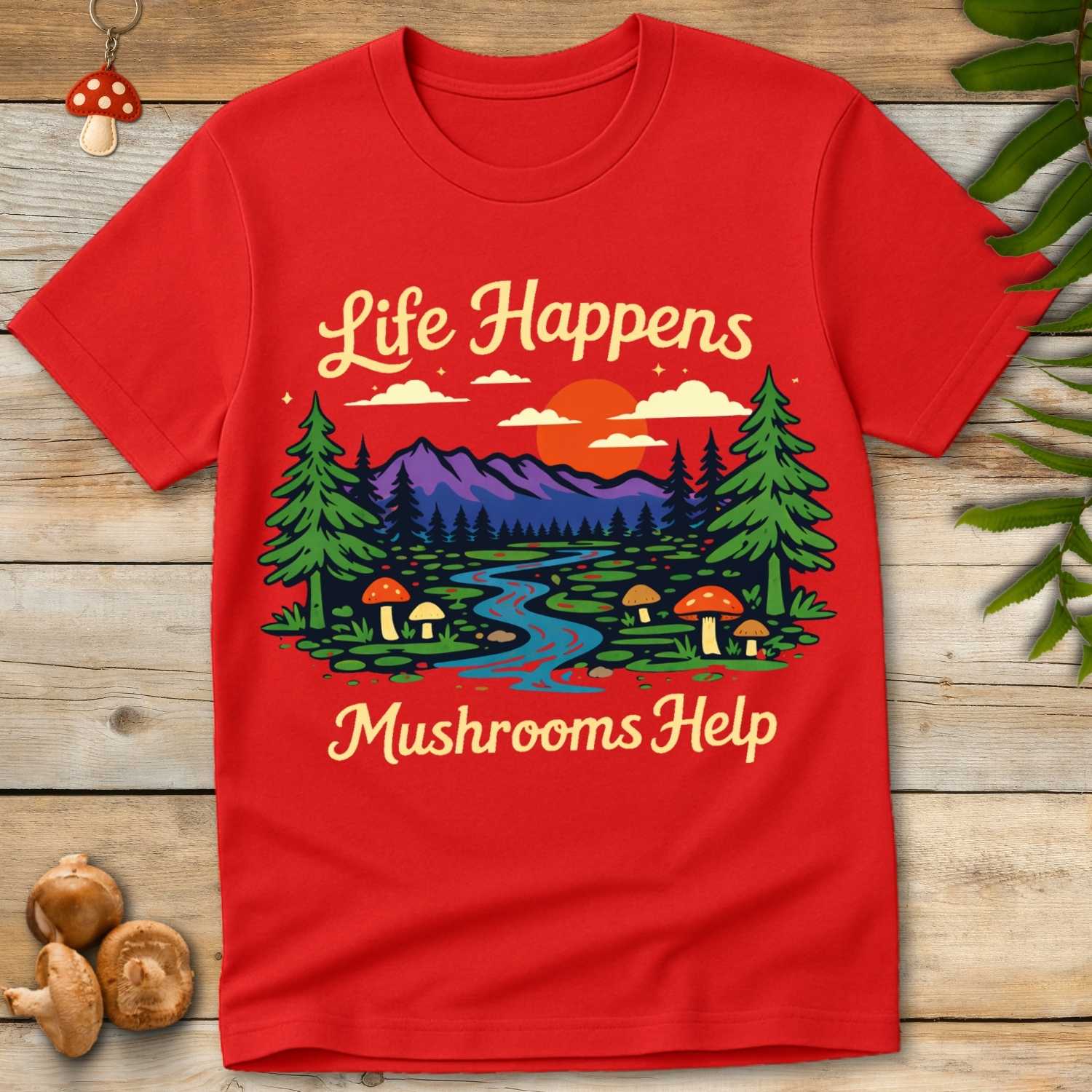 Mushroom Help Tee