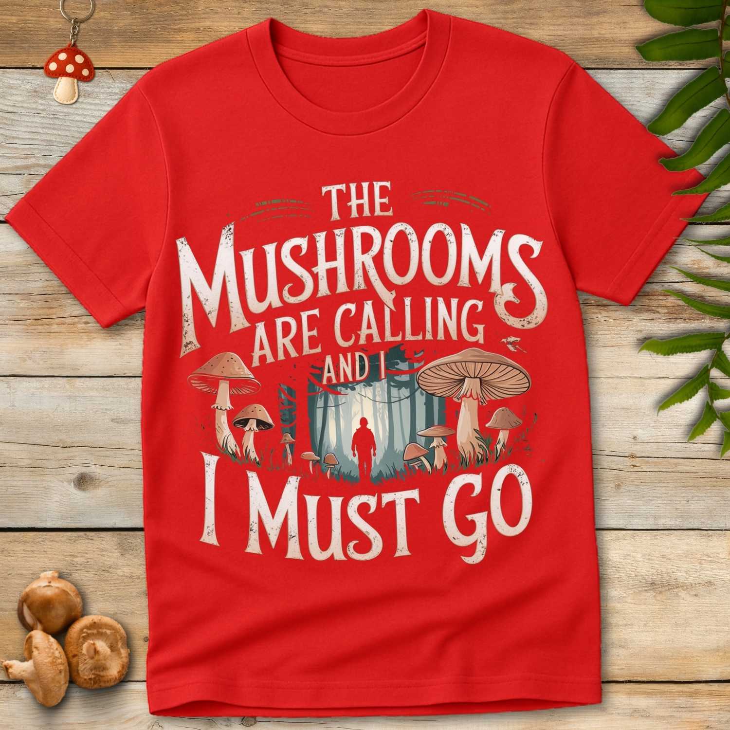 Mushrooms Calling Tee