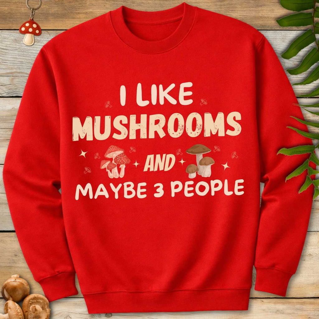 Mushroom & 3 Sweatshirt
