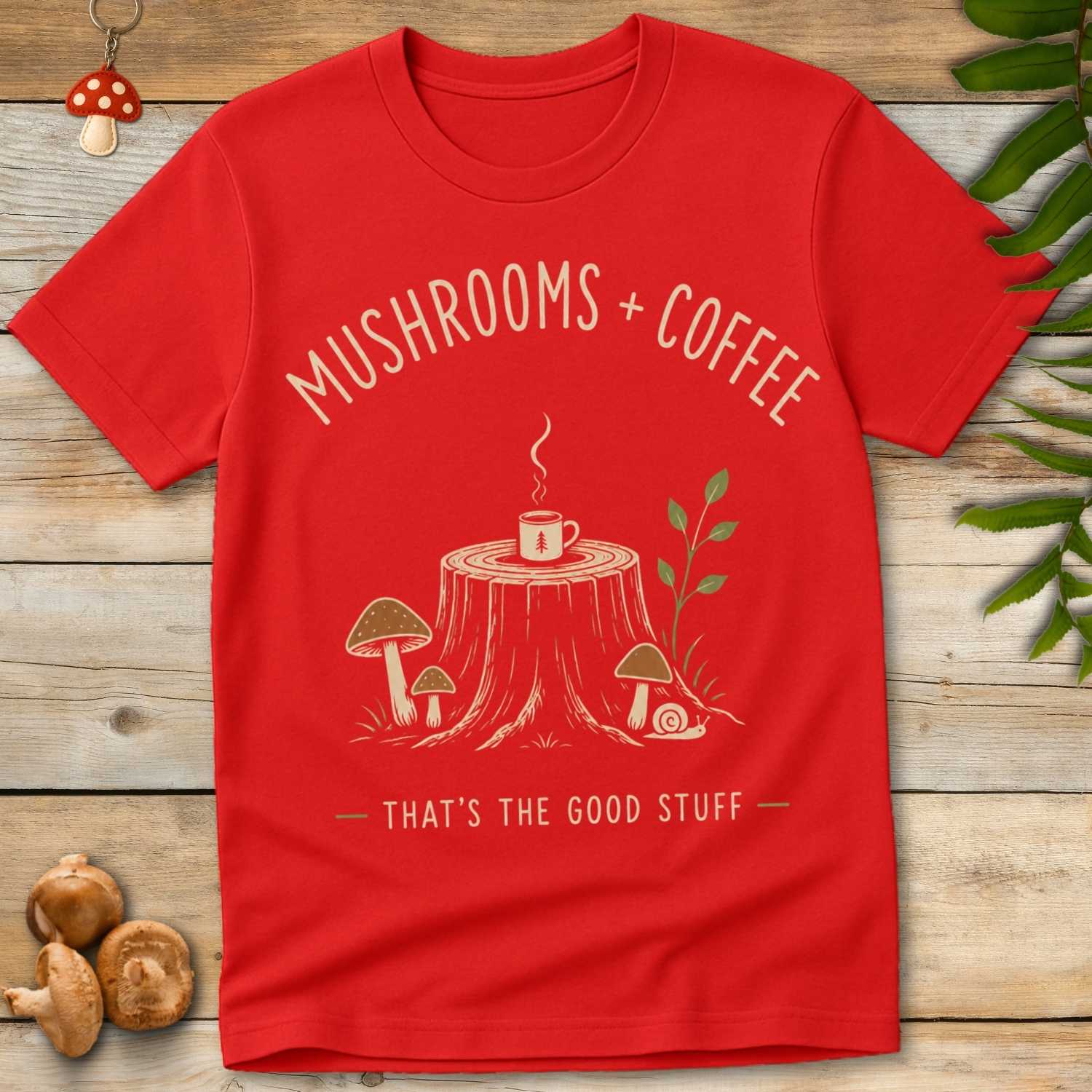 Coffee Shrooms Tee
