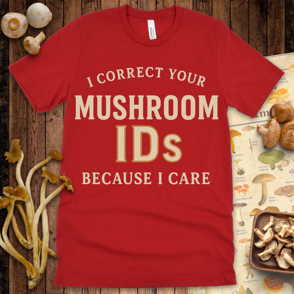 Mushroom ID Expert Tee