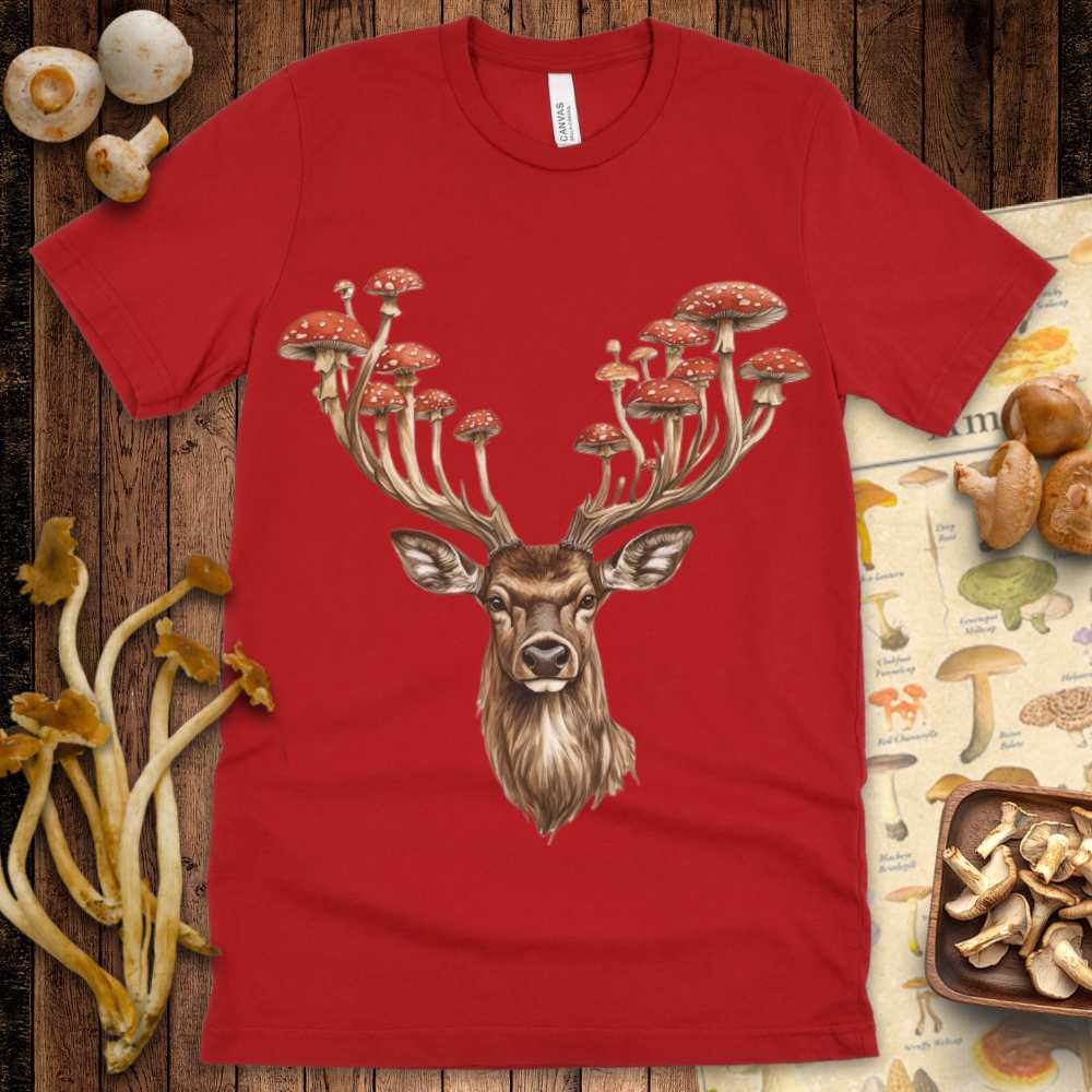 Stagshroom Antlers Tee