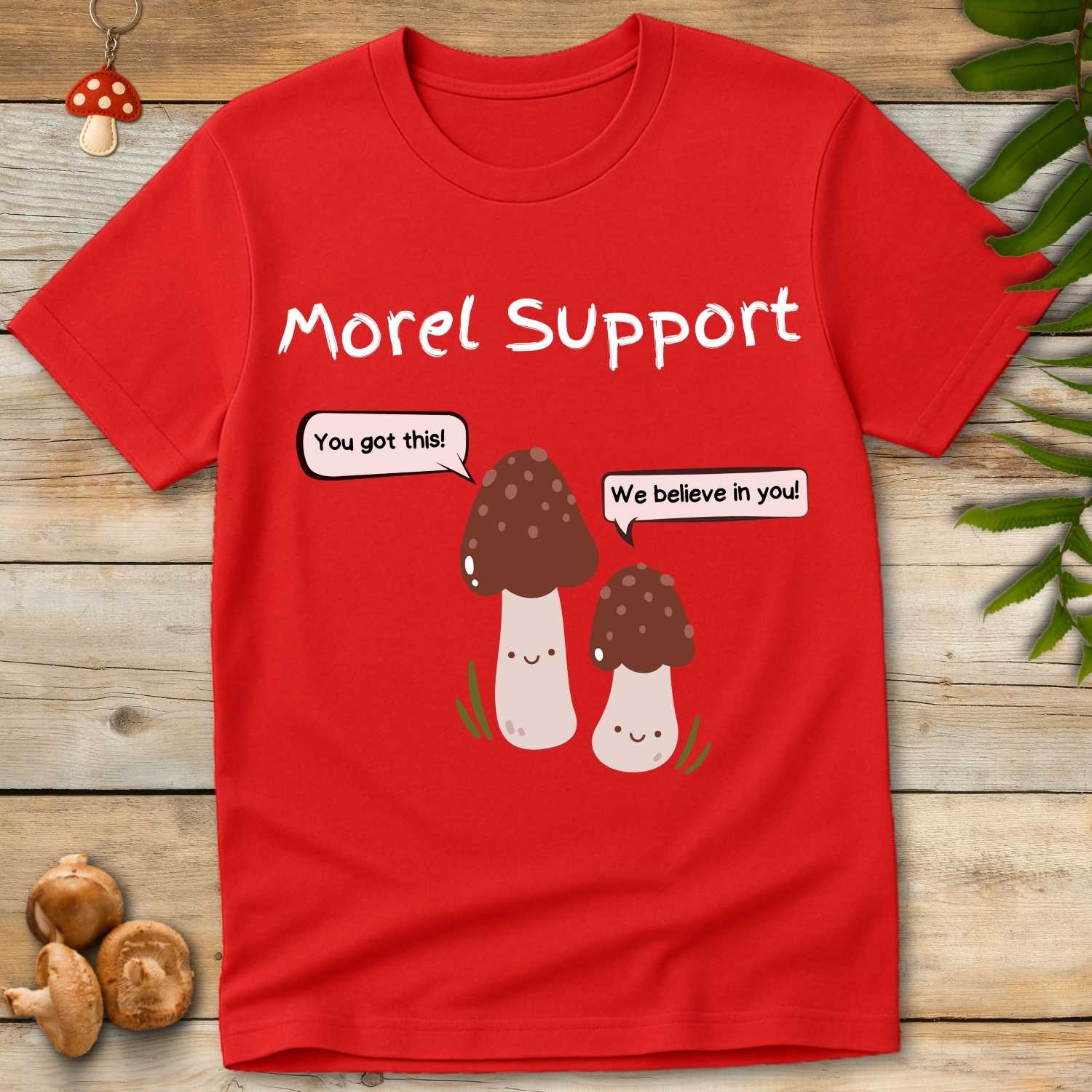 Morel Support Cute Tee