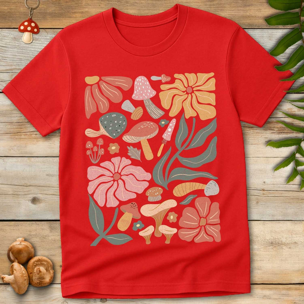 Boho Fungi N Fauna Tee