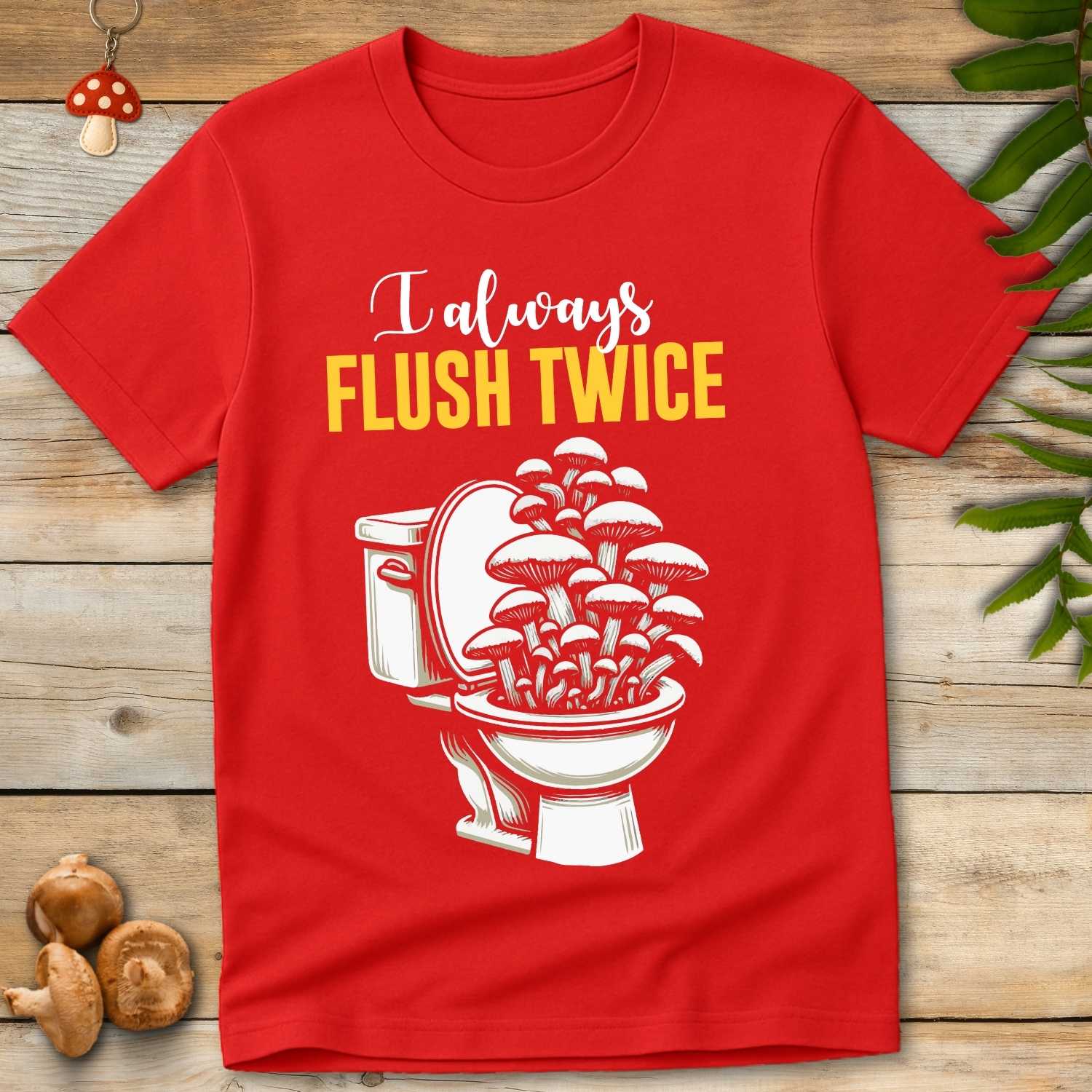 Flush Twice Harvest Tee