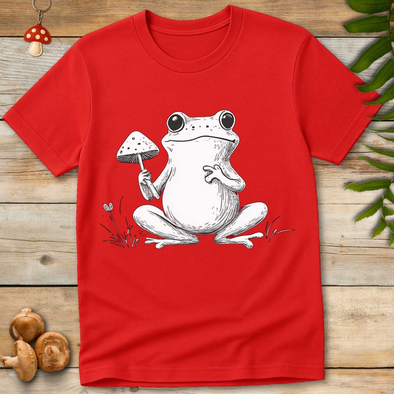 Fungi Frog White Tee