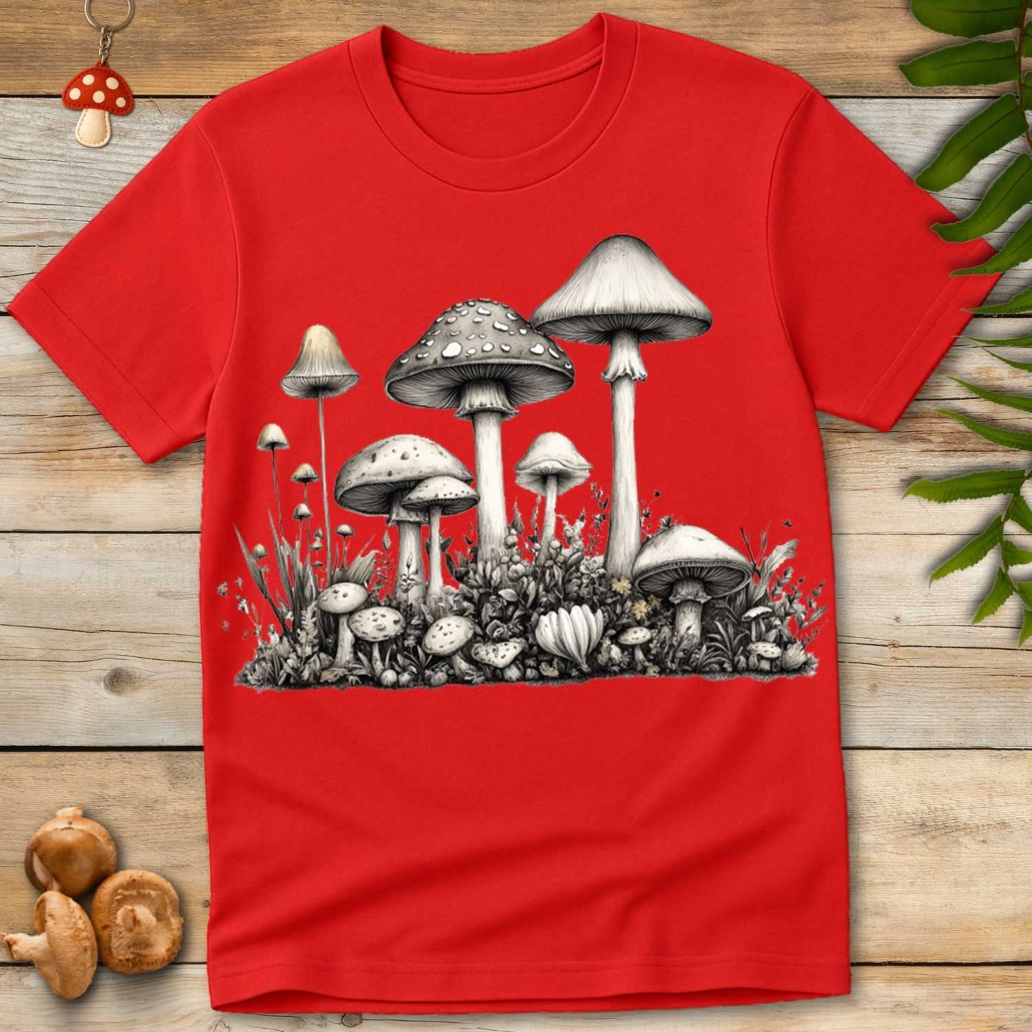 White Fungal Bloom Tee
