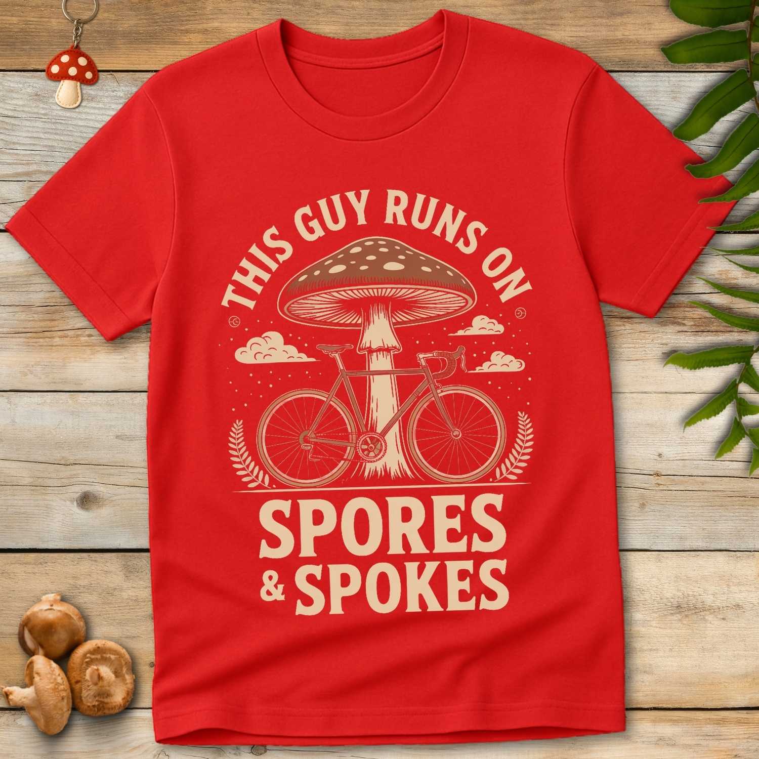 Spores Spokes Tee