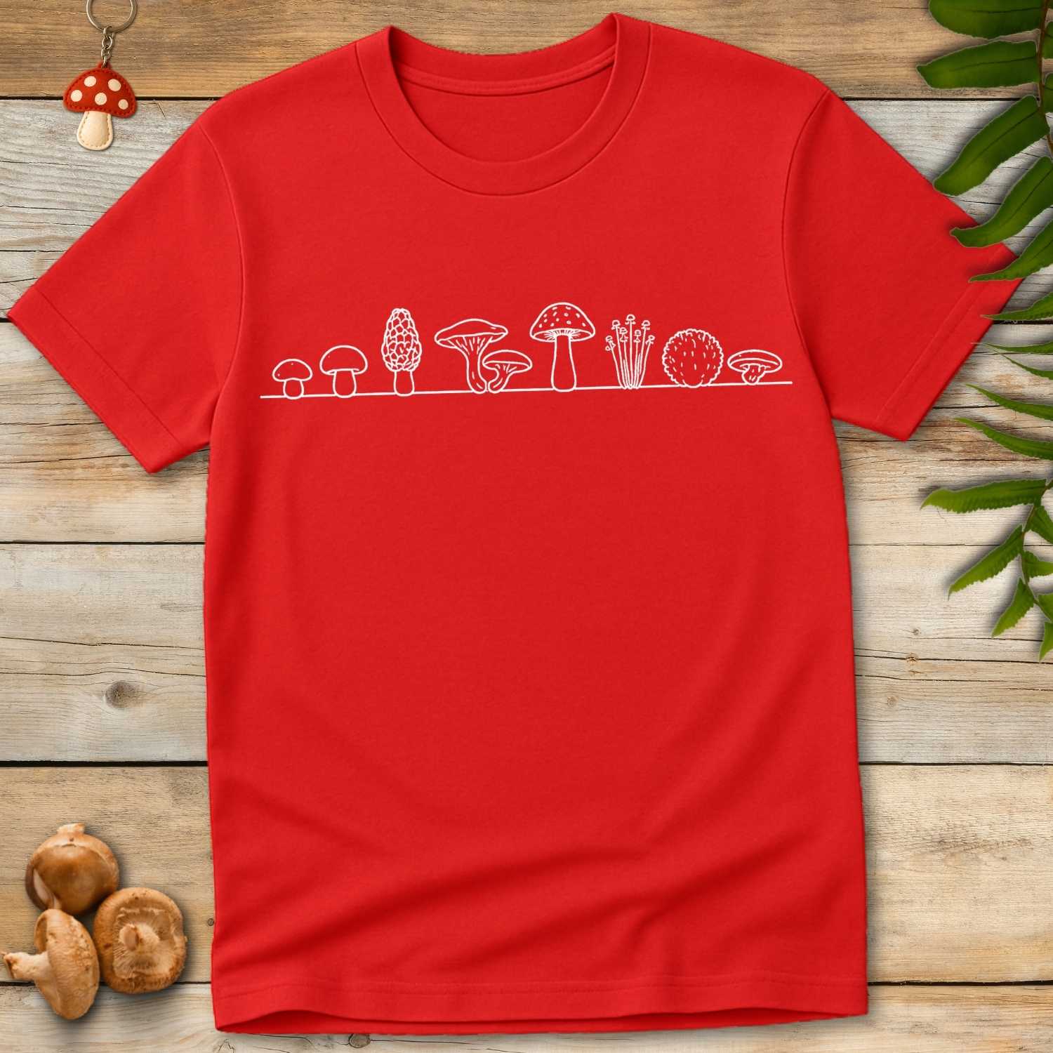 Mushroom Line Tee