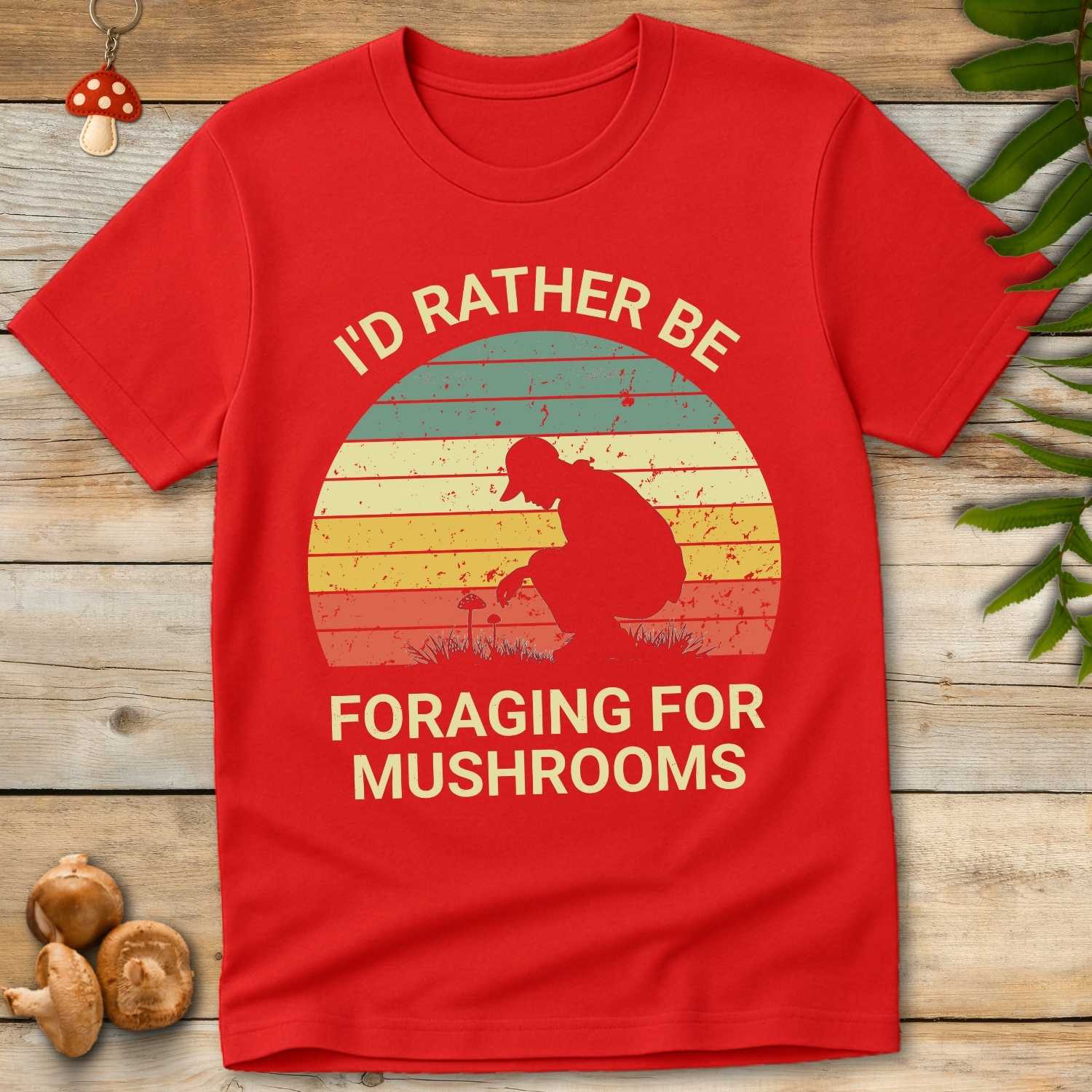 Rather Be Foraging Tee