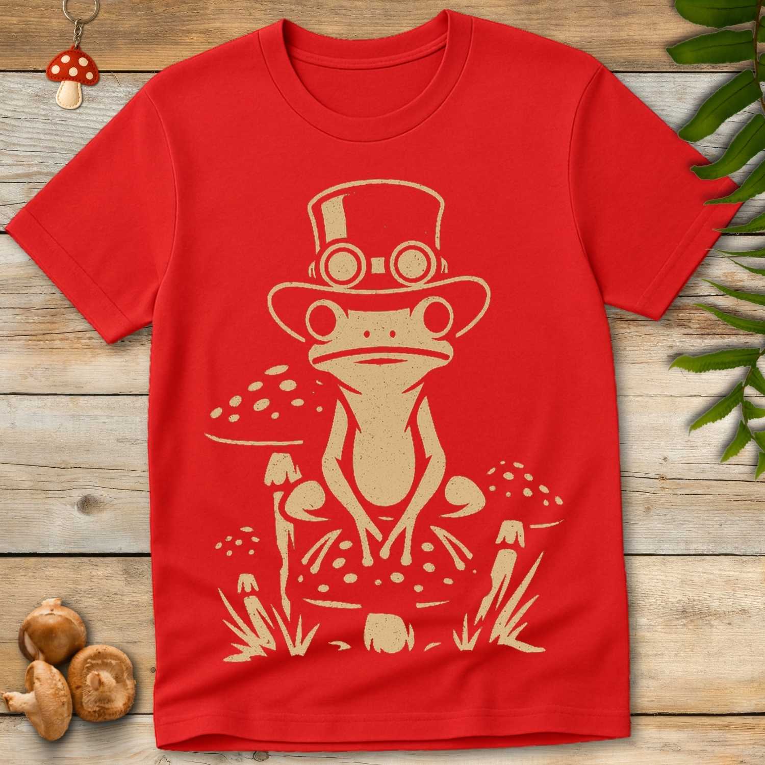 Steampunk Toadstool Tee