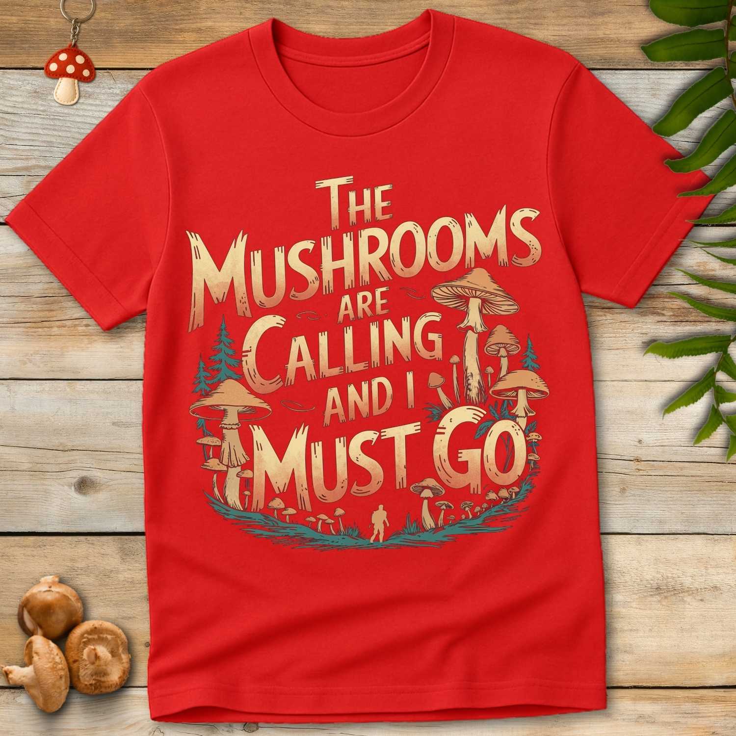 Shrooms Calling Tee