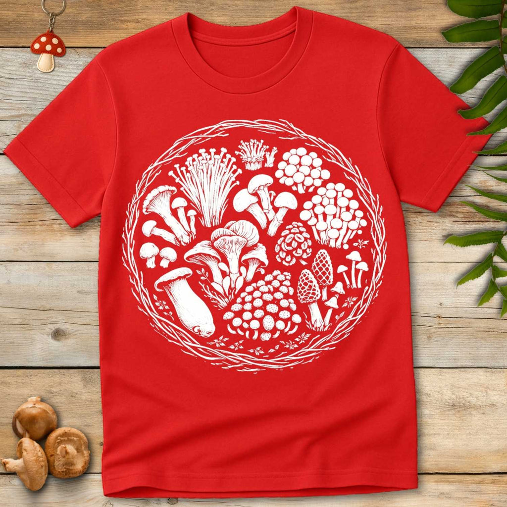 Wild Fungi Wreath Tee