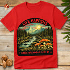 Mushrooms Help Tee