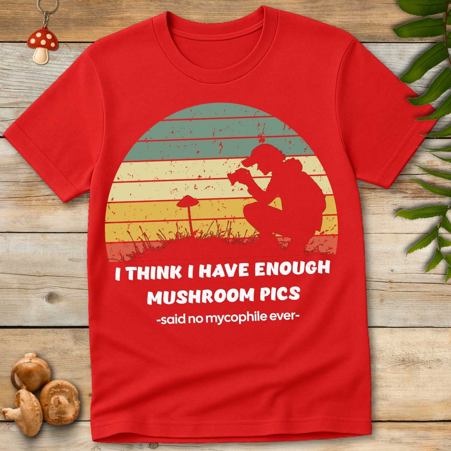Mushroom Pics Tee