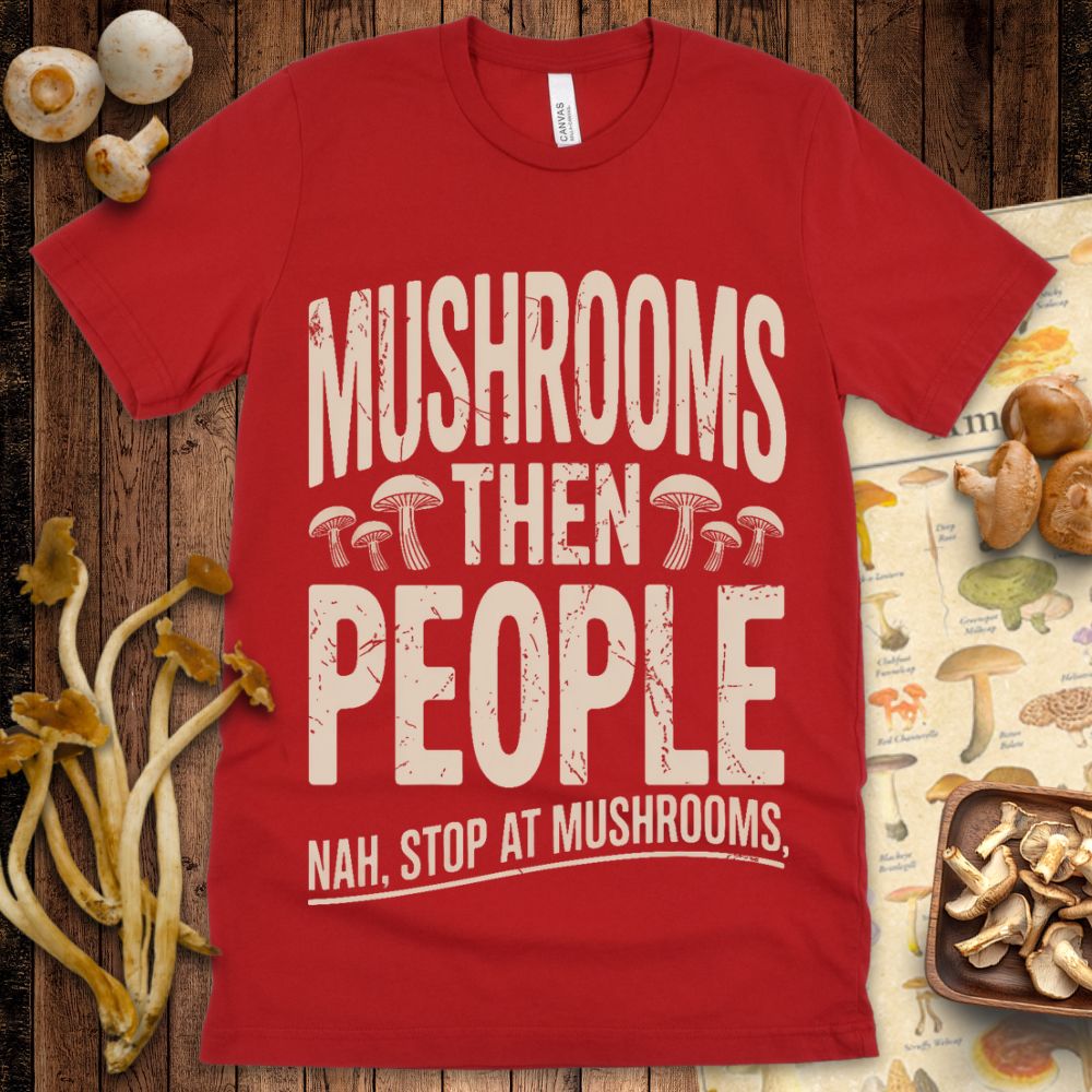 Mushrooms First Tee