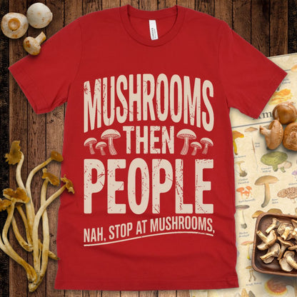 Mushrooms First Tee