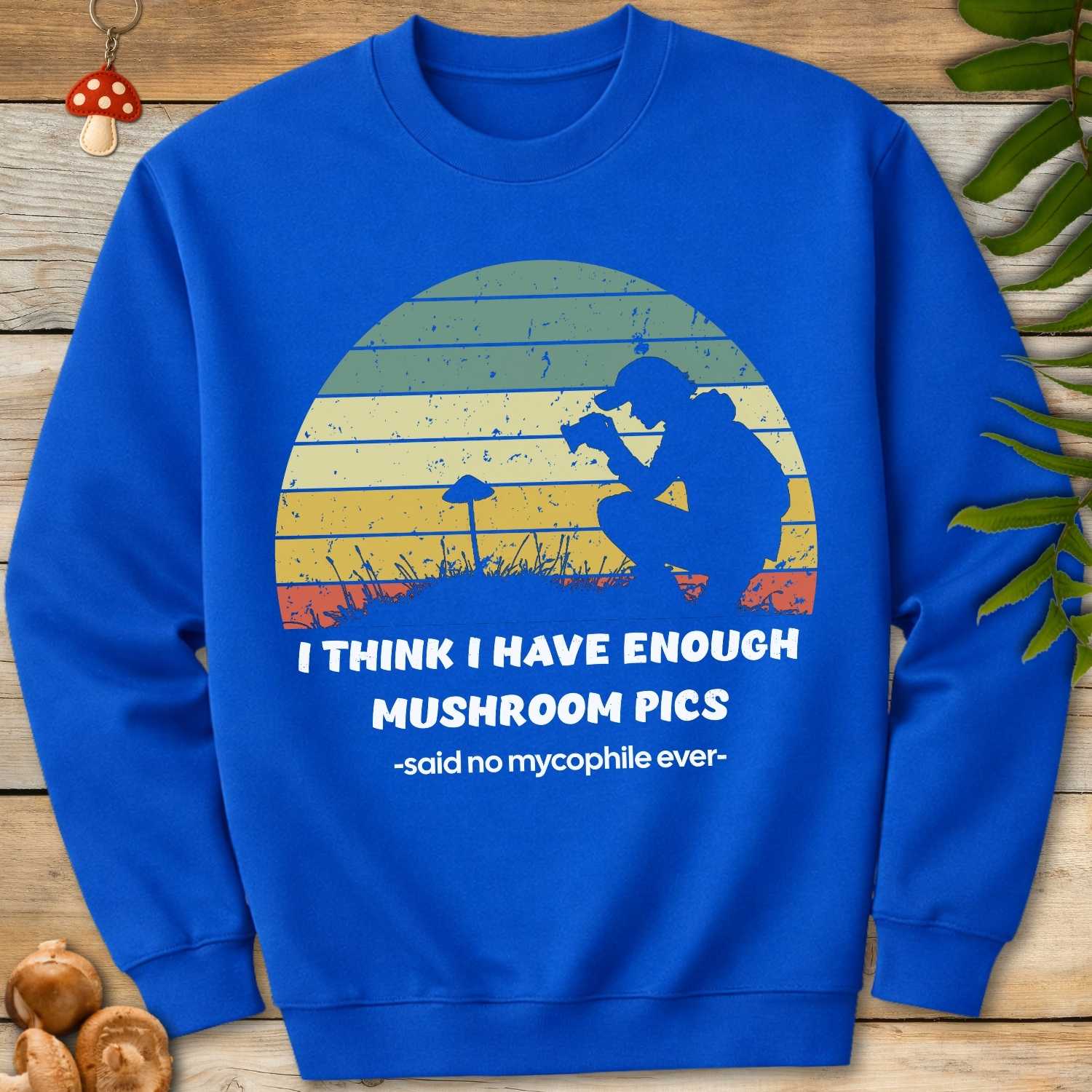Mushroom Pics Sweatshirt